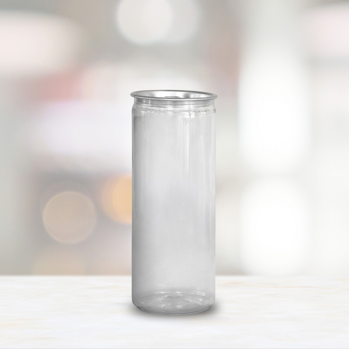 330ml fully transparent PET Cups (100% Recyclable)